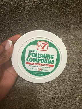 No7 White Polishing Compound - White Cleaning & Shine Paste